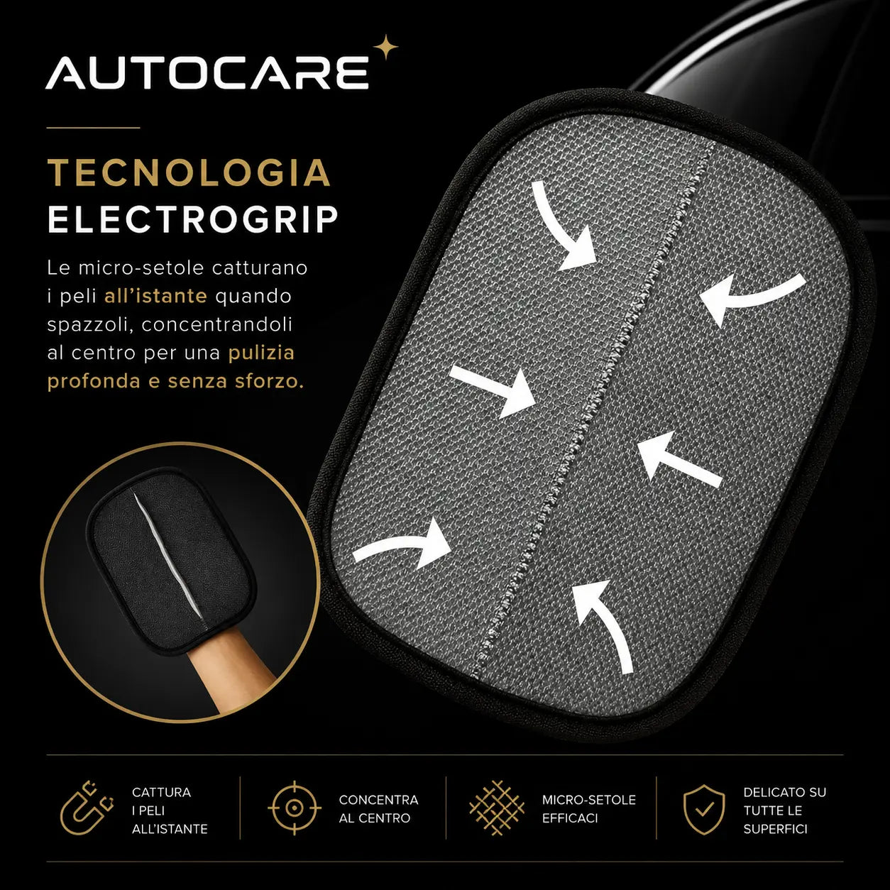 PetGrip Pro™-Guanto rimuovi peli
