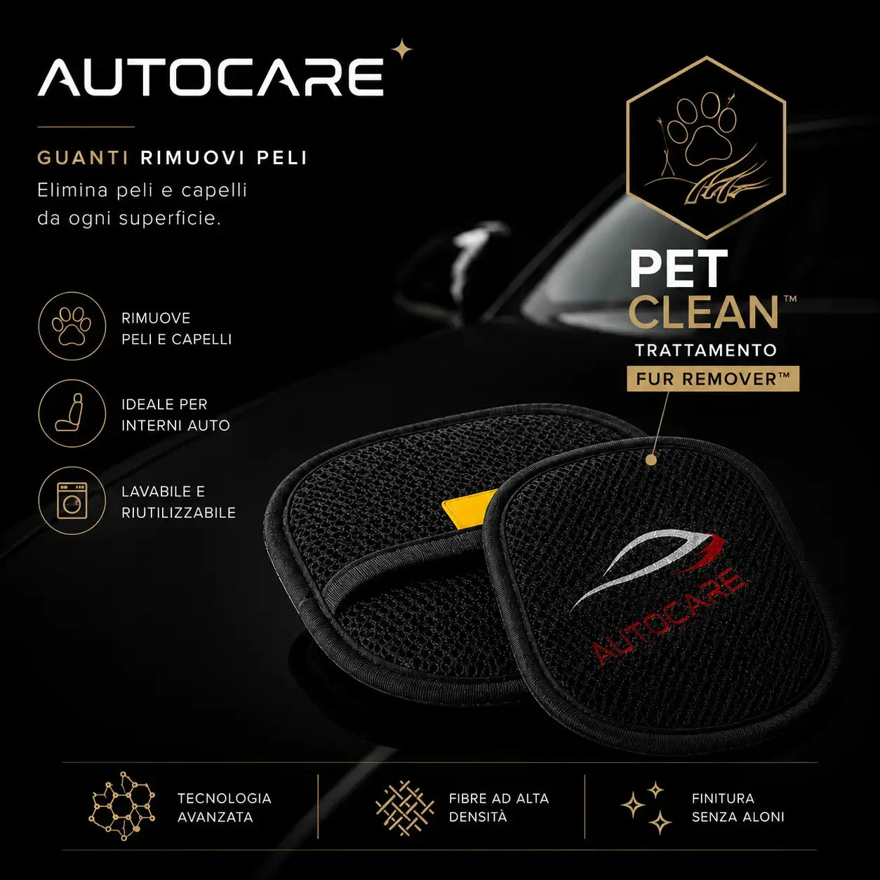 PetGrip Pro™-Guanto rimuovi peli